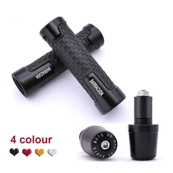 

Universal 7/8'' 22MM CNC Motorcycle handle grips racing handlebar grip For Kawasaki Z400 W800 Cafe KX65 KX85 KX125 KX250 KX250F