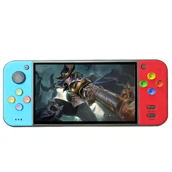 

Coolbaby Rs-11 5.1 inch 8GB Handheld Retro Video Game Console Player Multifunctional Nostalgic Interaction Palm Game Player Gift