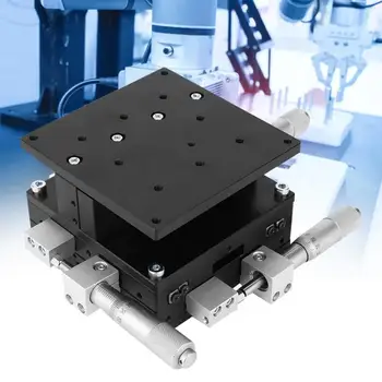 

90X90MM LD90-LM XYZ 3 Axes Fine Tuning Sliding Table Trimming Platform Manual Linear Stage