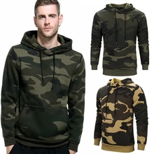 Камуфляжное пальто для походов, тренажерного зала, фитнеса, мужские свитера для бега, карманные военные толстовки с капюшоном, мужской охотничий свитер
