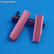 ChengHaoRan SIM Card Micro SD USB Charging Port Slot Block Cover For Sony Xperia Z1 Compact Mini M51W D5503 Dust Plug Case