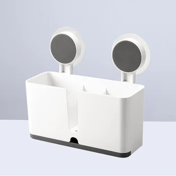 

1pc Chopsticks Holder Draining Wall-mounted Container Tableware Storage Rack Storage Rack Chopsticks Rack for Canteen Kitchen