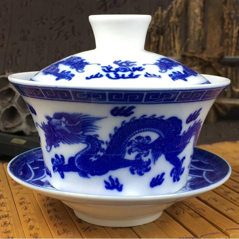 2020 горячая Распродажа 200 мл китайский чайный сервиз Gaiwan чайная чашка фарфоровый