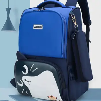 

1Pc Cartoon Children Backpack Cat Pattern Backpack Lovely School Bag for Kids
