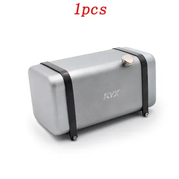

1pcs RC Model Car Tamiya 1/14 Scania Tractor Simulation Metal Oil Tank 120*62*62mm DIY Decoration Part Engine Power Storage Case