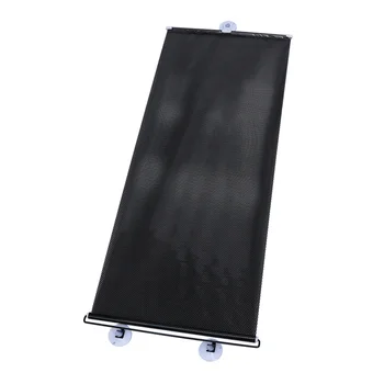 

Free-punched Balcony Sunshade Blackout Curtain Temporary Blind with Suction Cup