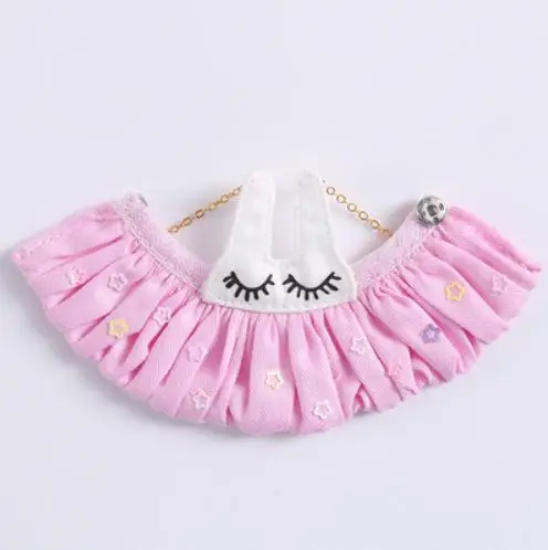 Новинка OB BJD Милая юбка/футболка платье куклы одежда для ob11, obitsu11, molly, 1/12 bjd куклы аксессуары Одежда - Цвет: pink skrit