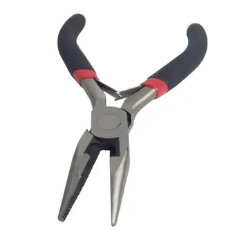 

5Pcs/Set Jewelry Pliers Tools Making Pliers Set Mini Needle Round Nose Cutting Steel PVC Beading Wire Wrapping Round Long Bent