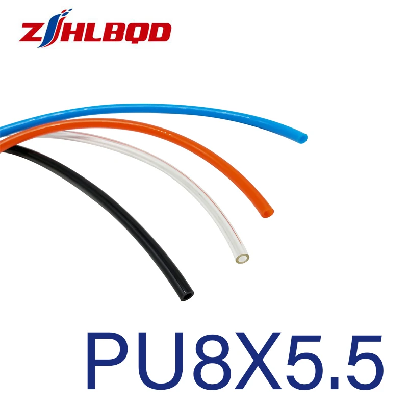 

1M Four Color PU Tube ODXID 8X5.5mm Air Pipe Polyurethane Tubing for Compressor Pneumatic Parts
