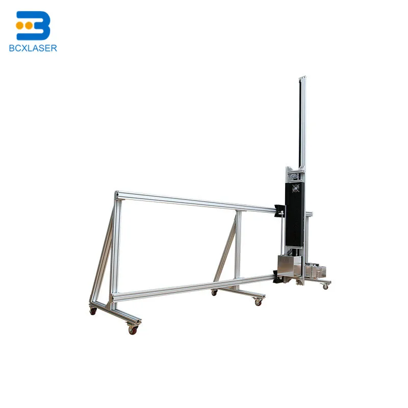 3D Wall Printer Machine Indoor Outdoor High Precision 3D UV Flat Intelligent Vertical Digital Varni