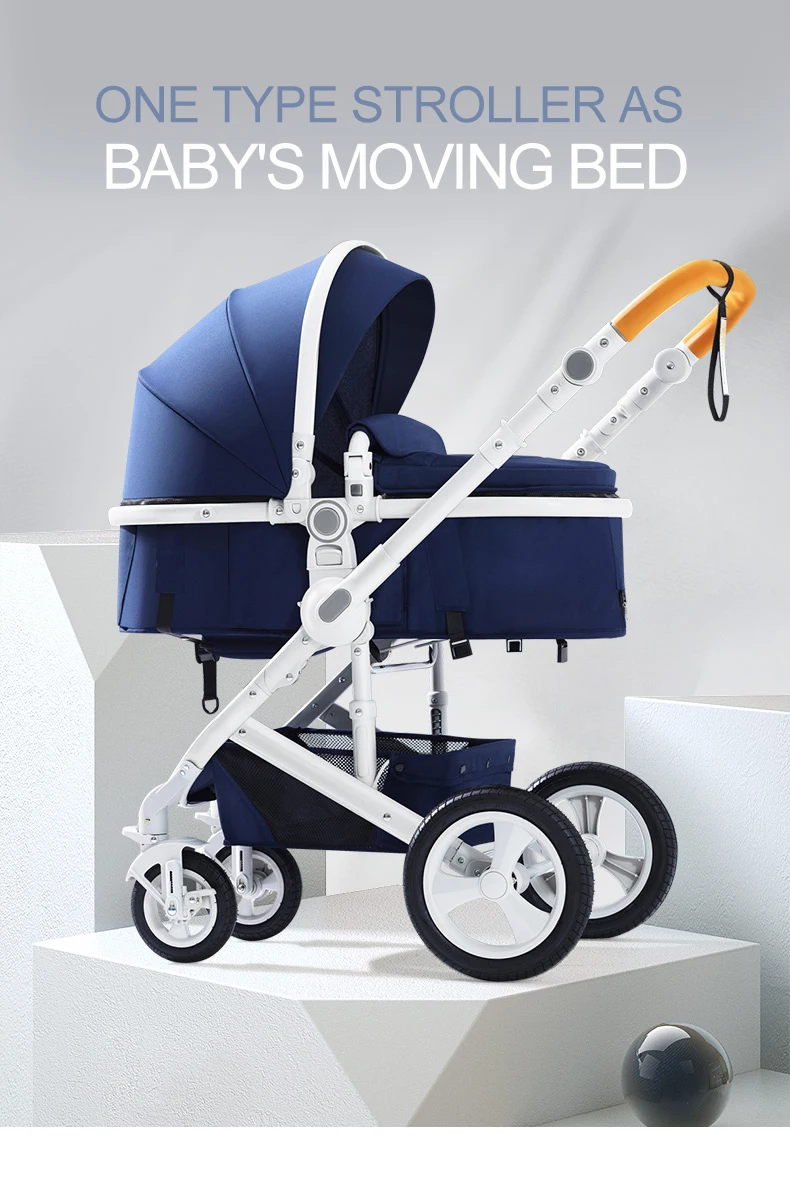 European type New design concept travel  luxury stroller baby 3 in1 baby pram