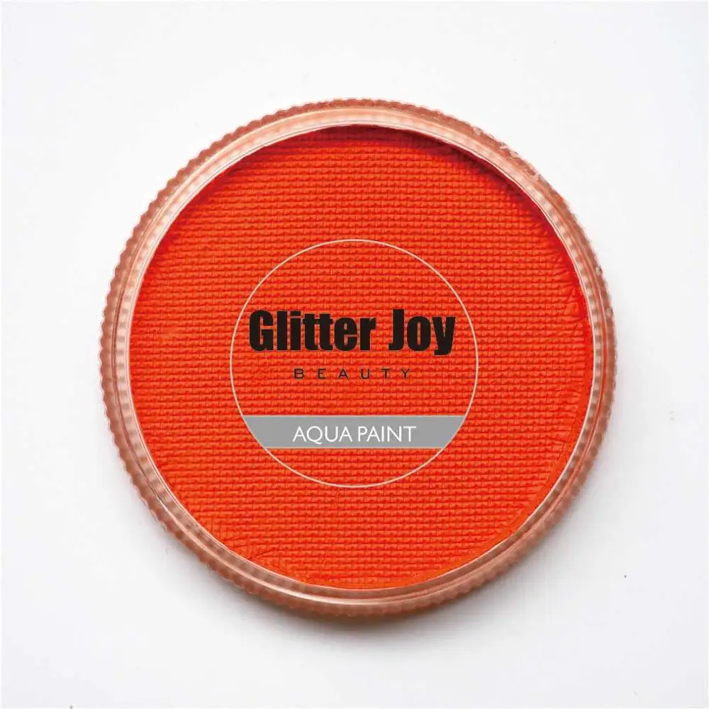 Bright Orange/Yellow 30g/PC Safe And Vibrant Orange Face and Body Painting Makeup for Halloween Costume, Party and Clubing 2