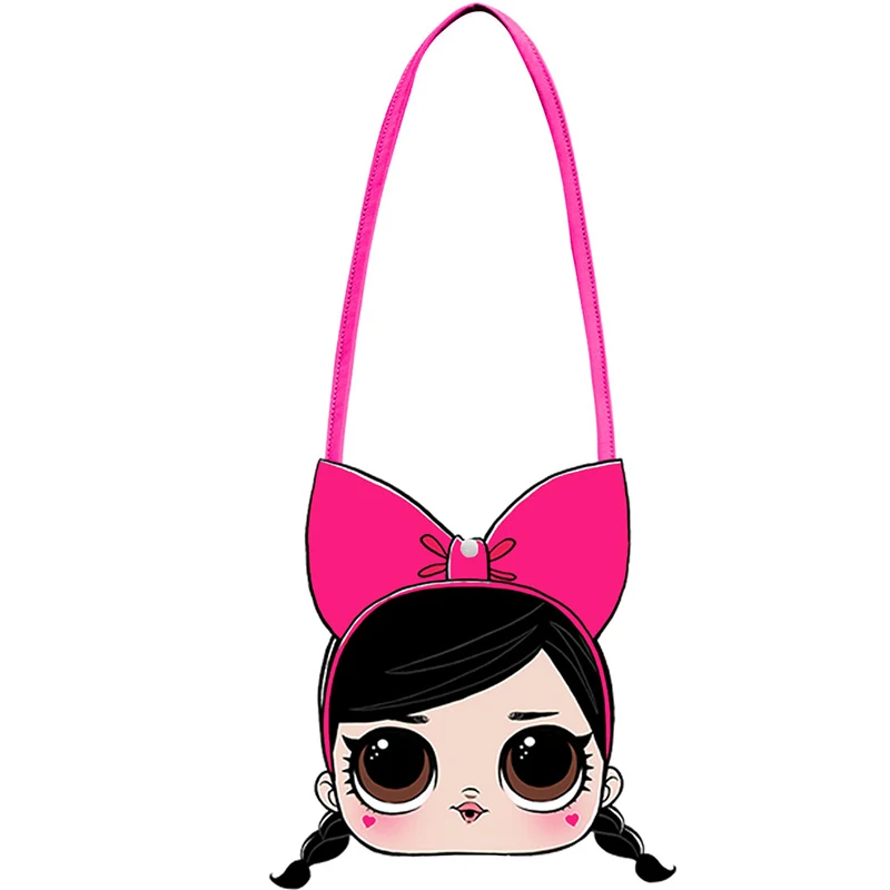 Cute LOL Surprise Dolls Small Backpack for Girls Birthday Gift Coin Purse Portable One-shoulder Mini Backpacks Diagonal Bag 2S52