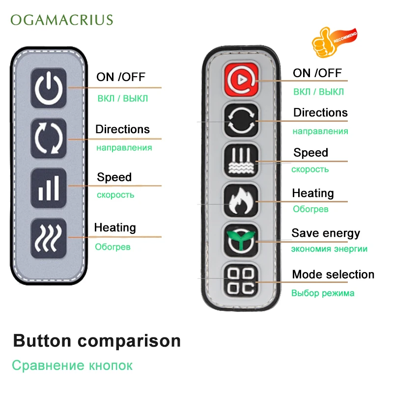 OGAMACRIUS  Relaxation Multifunction Massage Pillow  For Back Shoulder Neck Kneading Shiatsu Full Body Home Use Massager