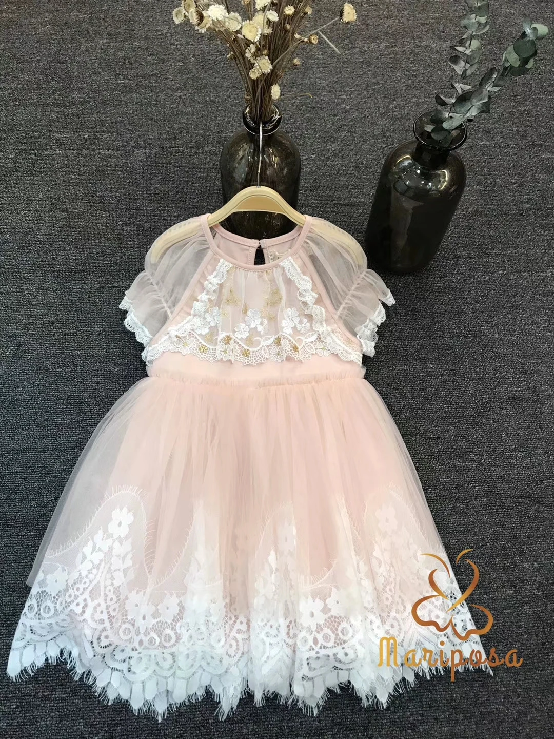 golden dress for baby girl