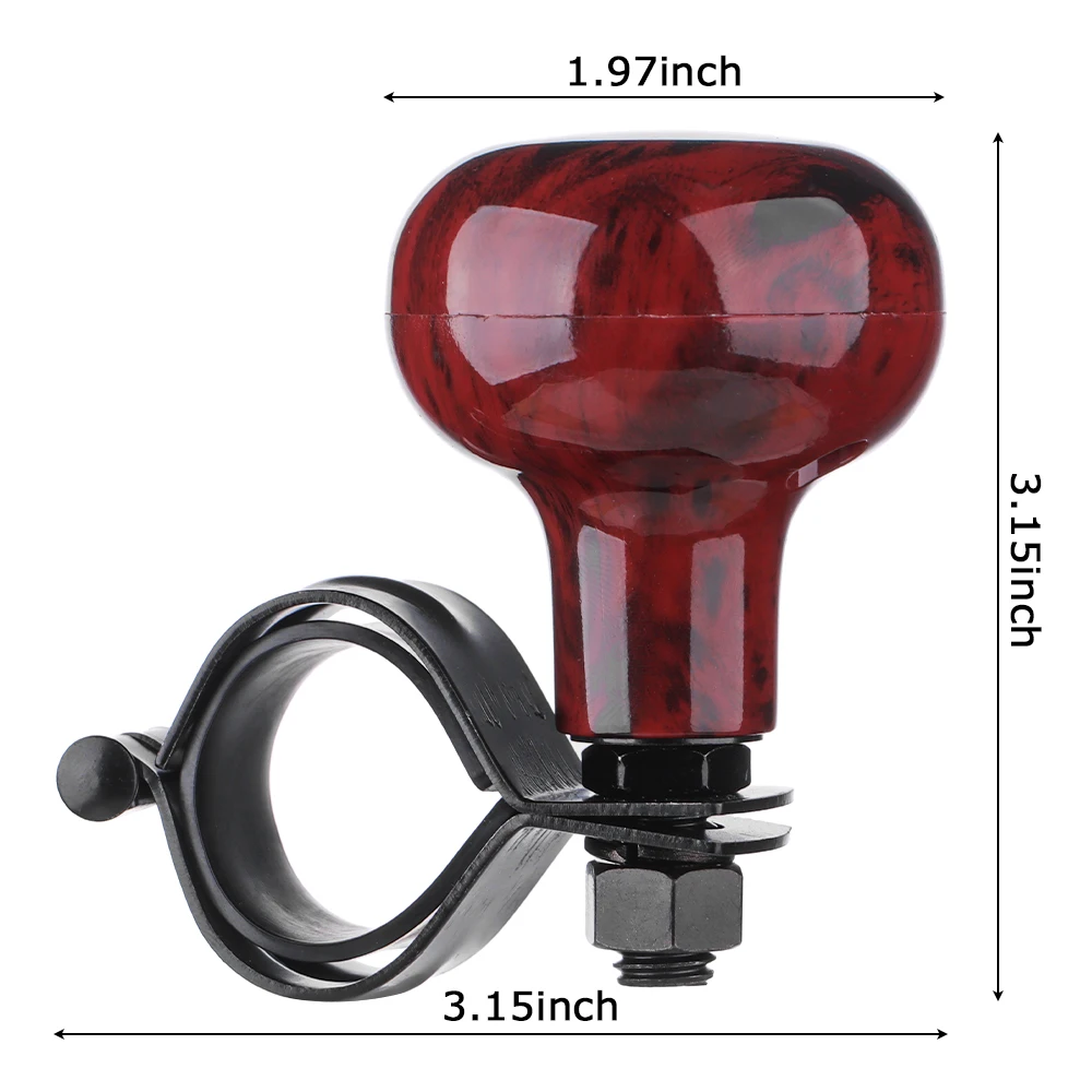 Universal Steering Wheel Spinner Knob Power Handle Spinner Easy Turn Steering Ball for Vehicles Car Truck Accessories