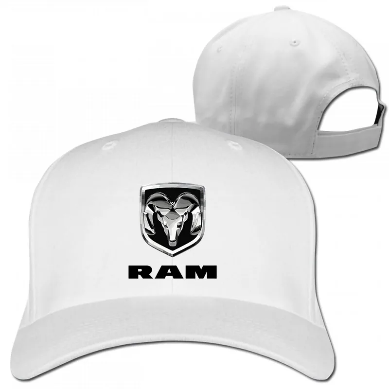 Бейсбольная кепка с логотипом ram Dodge truck для мужчин и женщин, Кепка-Дальнобойщик, модная Регулируемая Кепка - Цвет: 1-White
