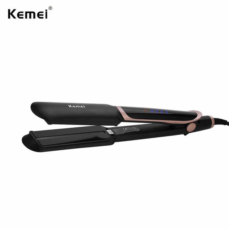 Дальний инфракрасный цифровой выпрямитель PTC керамический Быстрый нагрев волос плоский утюжок для волос бигуди инструмент для укладки волос