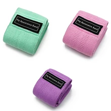 3 шт., тренировочный браслет для йоги, гимнастики, дома, фитнеса, йоги, долговечная лента сопротивления, Экологичная эластичная лента для тренировки бедер, фитнеса