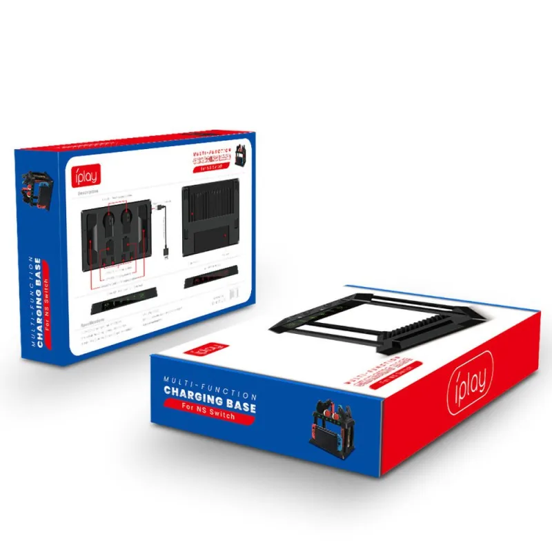 Многофункциональная портативная Подставка для зарядки для nintendo Switch Joy-con PRO