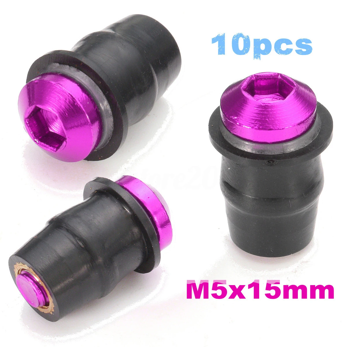 Moto M5 Parabrezza Viti Carenatura Bulloni, 10Pcs 5Mm Gomma - Foto 12