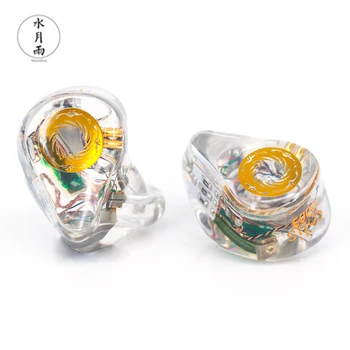 

Moondrop Solis Earphone Transparent Version 2EST+4BA Hybrid Driver HiFi In-Ear Earphone With Detachable Cable