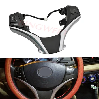 

Audio Control Switch With Cables 84250-0D120 84250-0D120-E0 Steering PAD Audio Control Switchfit For Toyota Yaris 2013-2016