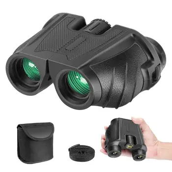 

Neewer 10x25 Folding High Powered Binoculars with Weak Light Night Vision Clear Bird Watching Compact Waterproof Great