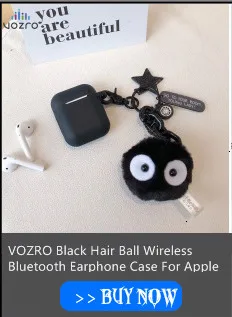 VOZRO Тоторо беспроводной Bluetooth чехол для наушников для Apple Airpods силиконовый чехол для наушников s для Airpods2 защитный чехол