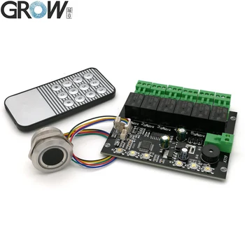 GROW K219-A + R503 программируемая инфракрасная панель управления отпечатком пальца, реле управления временем