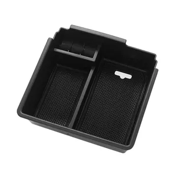 

Holder Tools With Mat Car Driving Tray Organizer Decorative Removable Storage Box Center Console Armrest For Ford Ranger 16-18