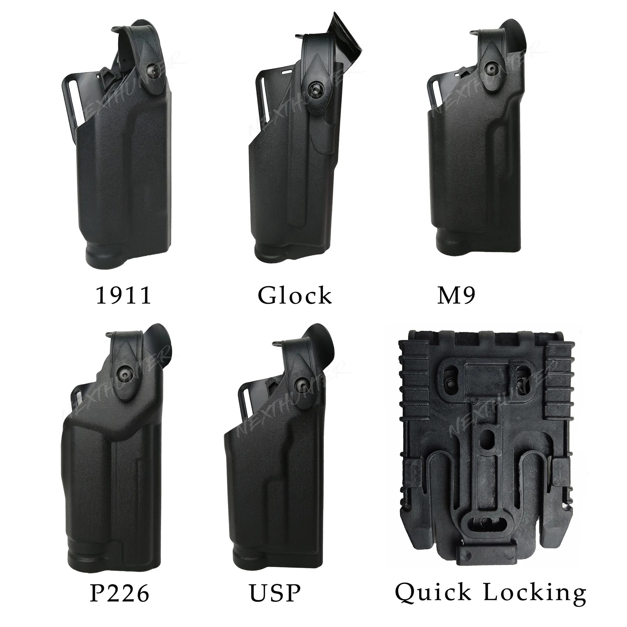 Safa Глок для страйкбола P226 M9 1911 HK USP пояс кобура Тактический полиуретановый
