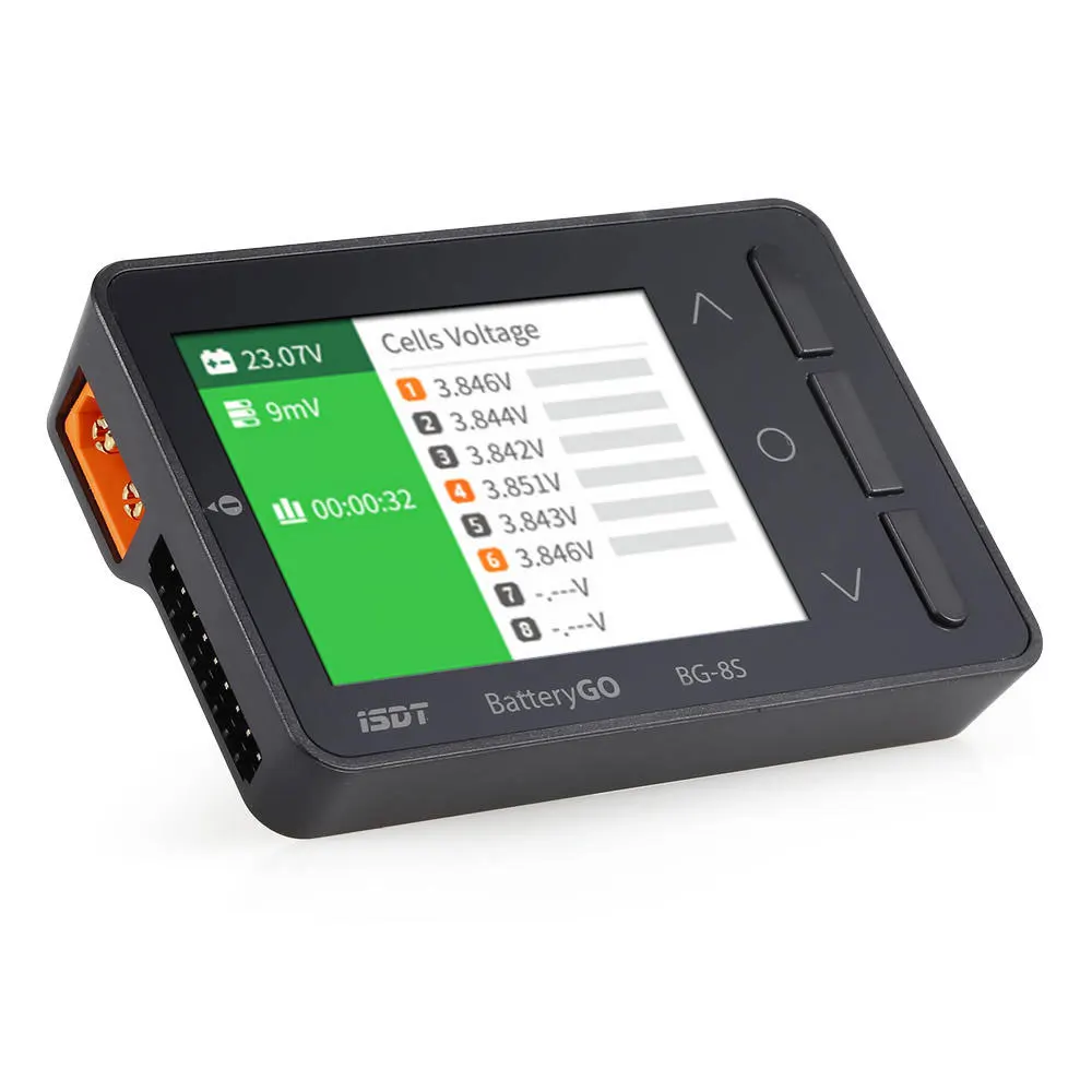 Chargeur intelligent LiPo 1-8S USB-C 12V/2A pour drone