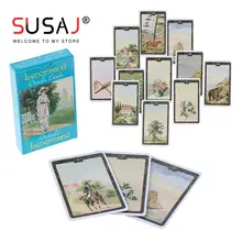 

Lenormand Oracle Cards Divination Tarot English Version Fortune Telling Tarot Cards Deck Friend Party Entertainment Board Games