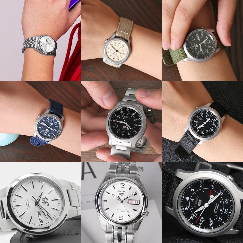 Seiko часы мужские 5 автоматические часы люксовый бренд водонепроницаемые спортивные мужские часы набор мужские часы водонепроницаемые часы relogio masculino
