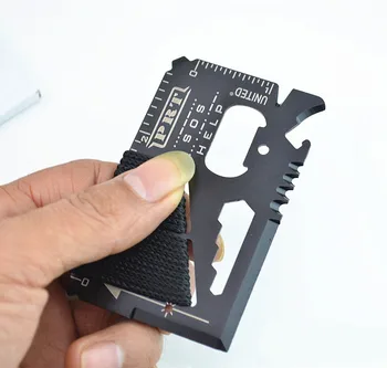 

New Large Swiss Army Knife Card Multi-purpose Camping Tool Card 14 Multi-purpose Rope Card Knife