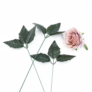 

20 Pieces leaves gifts artificial flowers home decoration accessories new Year decoration wedding candy box ornamentation diy