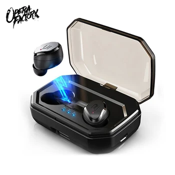 

TWS 5.0 Bluetooth Earphones HD 3D stereo wireless Headphones Sports Earbuds with dual microphone Noise Cancelling Gaming Headset