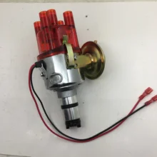 SherryBerg полный дистрибьютор хром чистая крышка 034 электронный дистрибьютор W вакуум advance(SVDA) для VW жук GHIA