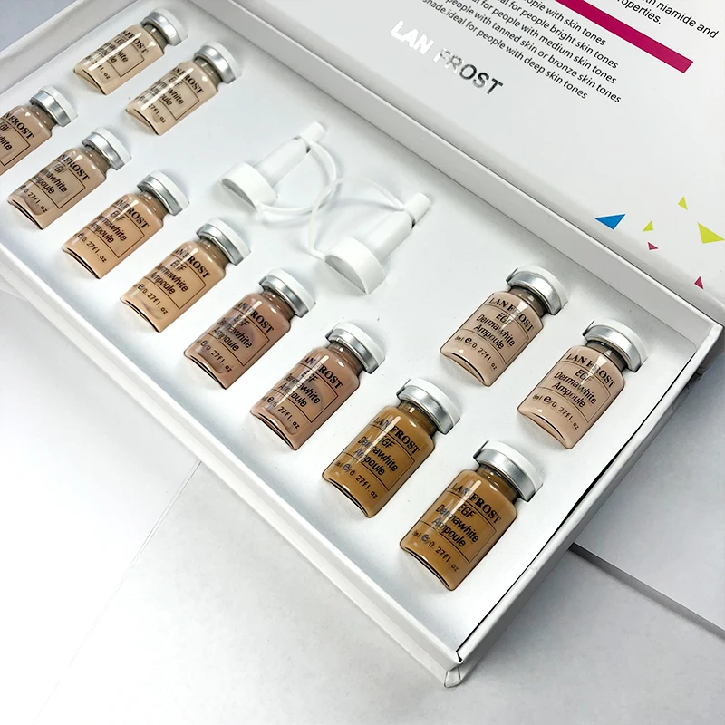 style 2 Бренд Derma White Booster BB сыворотка свечение микс стартовый набор bb крем-основа ниациamдля эффективного осветления антивозрастной BB крем - Цвет: style 2