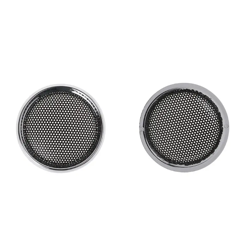 

2 Pcs Speaker Cover Tweeter Grill Mesh Mesh Protection Grids Speakers Loudspeaker Mini 1 Inch DIY Accessories