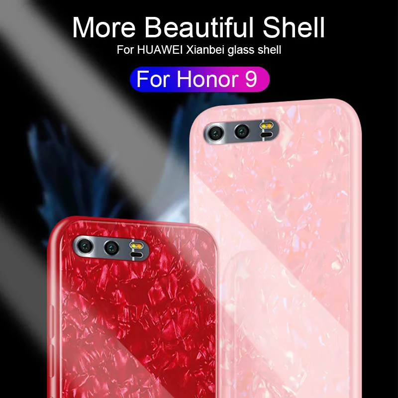 

SGP Hybrid Tempered Glass Case For Huawei Honor 9 Mirror Cases Hard Shell Pattern Covers for Huwei Honor 9 honor9 Cases