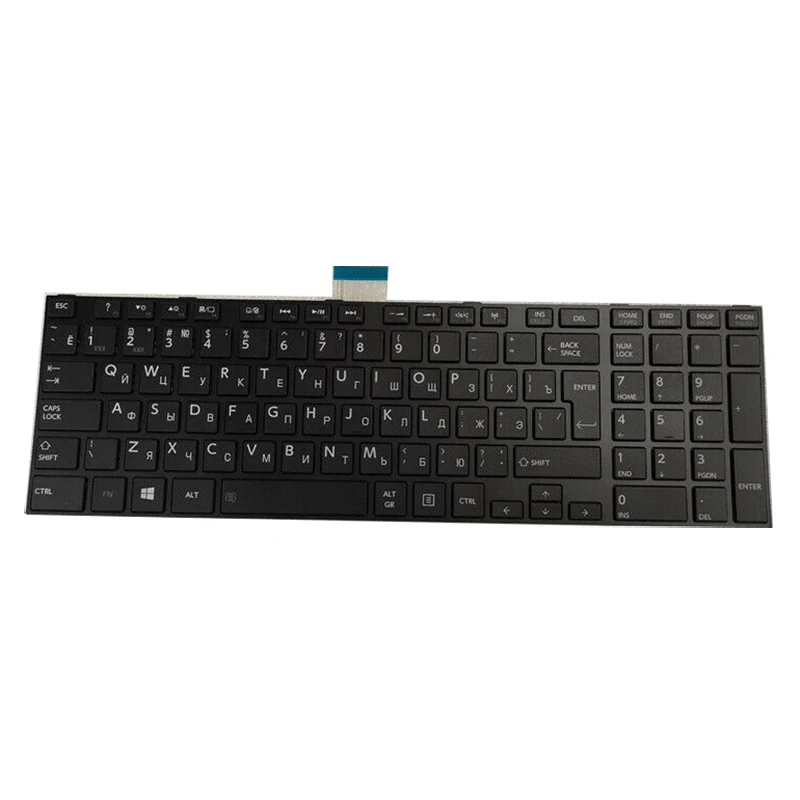Русская клавиатура для ноутбука TOSHIBA C850 C855D C850D C855 C870 C870D C875 L875 L850 L850D L855 L855D L870 L950 L950D