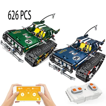 

629 PCS RC Car RC Trucks Technic Building Blocks Remote Control Car Vehicle Racer Kids Bricks Car Toy Super Tank Toys Gift