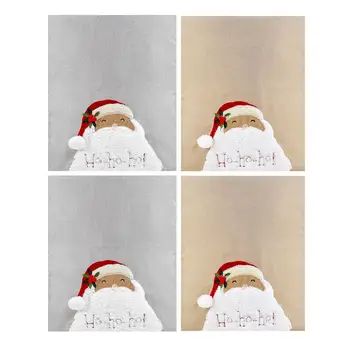 

Christmas Chair Covers Dinner Dining Table Santa Claus Red Cap Ornament Chair Back Covers Christmas Decor Party Table Supplies