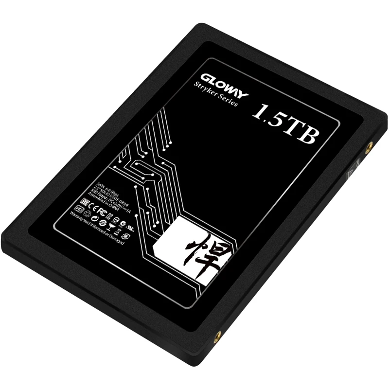 Kopen Gloway 1.5TB 2TB Interne Solid State Disk HDD Hard Drive SATA 3 2.5 voor Laptop Desktop SSD Schijf 1.5T 2T