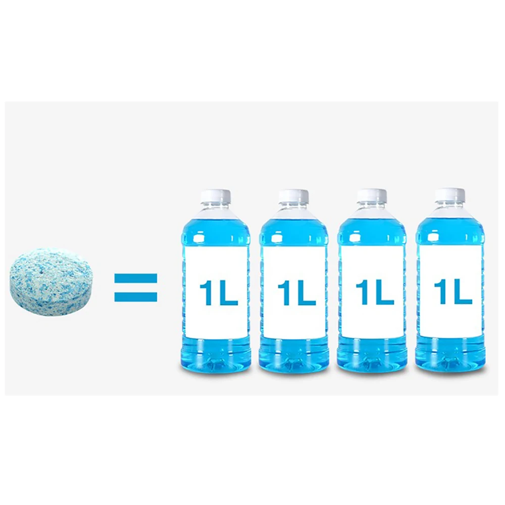 10PCS/Pack(1PCS=4L Water)Car Solid Wiper Fine Seminoma Wiper Auto
Window Cleaning Car Windshield Glass Cleaner Car Accessories