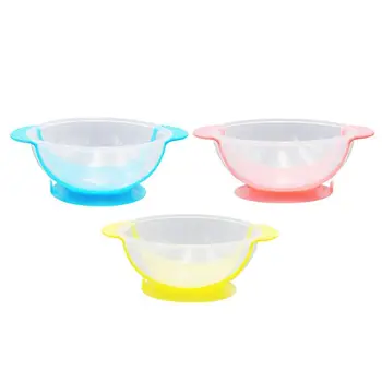 

Baby Feeding Bowl Set Cartoon Feeding Baby Tableware For Children Anti-hot Training Dinner Plate Dishes Eating Tools