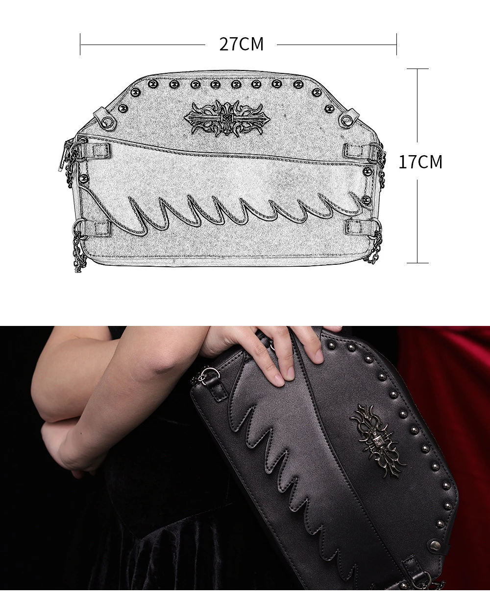 Сумки стимпанк для женщин сумки женская сумка с заклепками Bolsa Feminina сумка через плечо роскошные сумки женская сумка дизайнерская