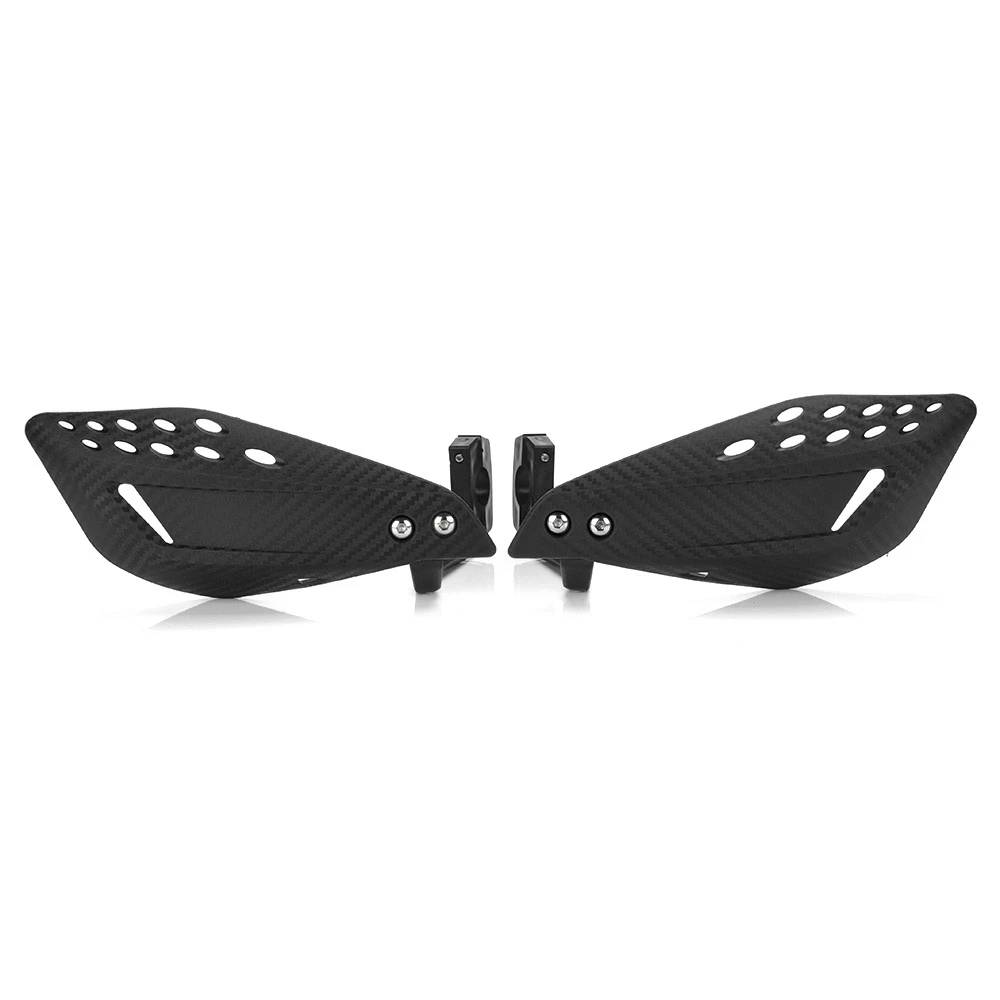 22 мм мотоциклетная ручная защита Handguard Shield Dirt Bike мотоциклетная мотокросса универсальная защитная Экипировка - Цвет: Black
